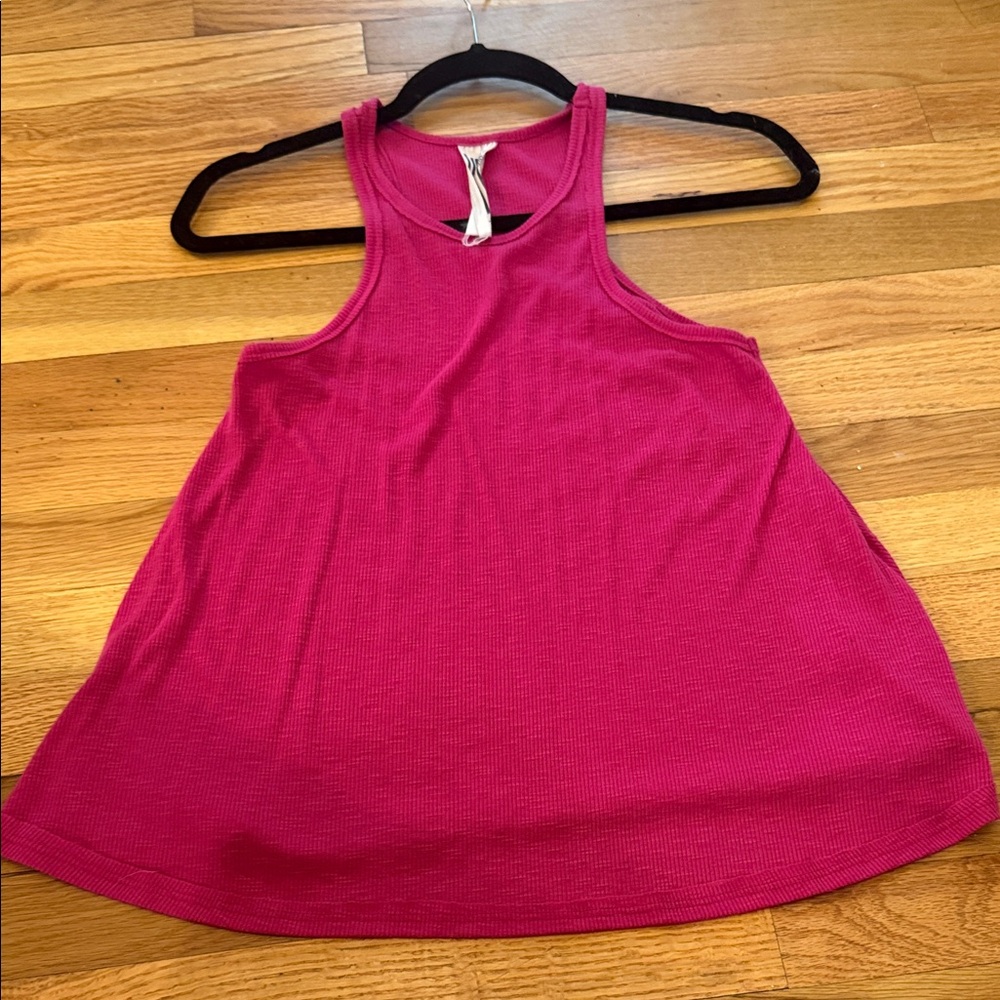 Free People Fuchsia Tank Top
